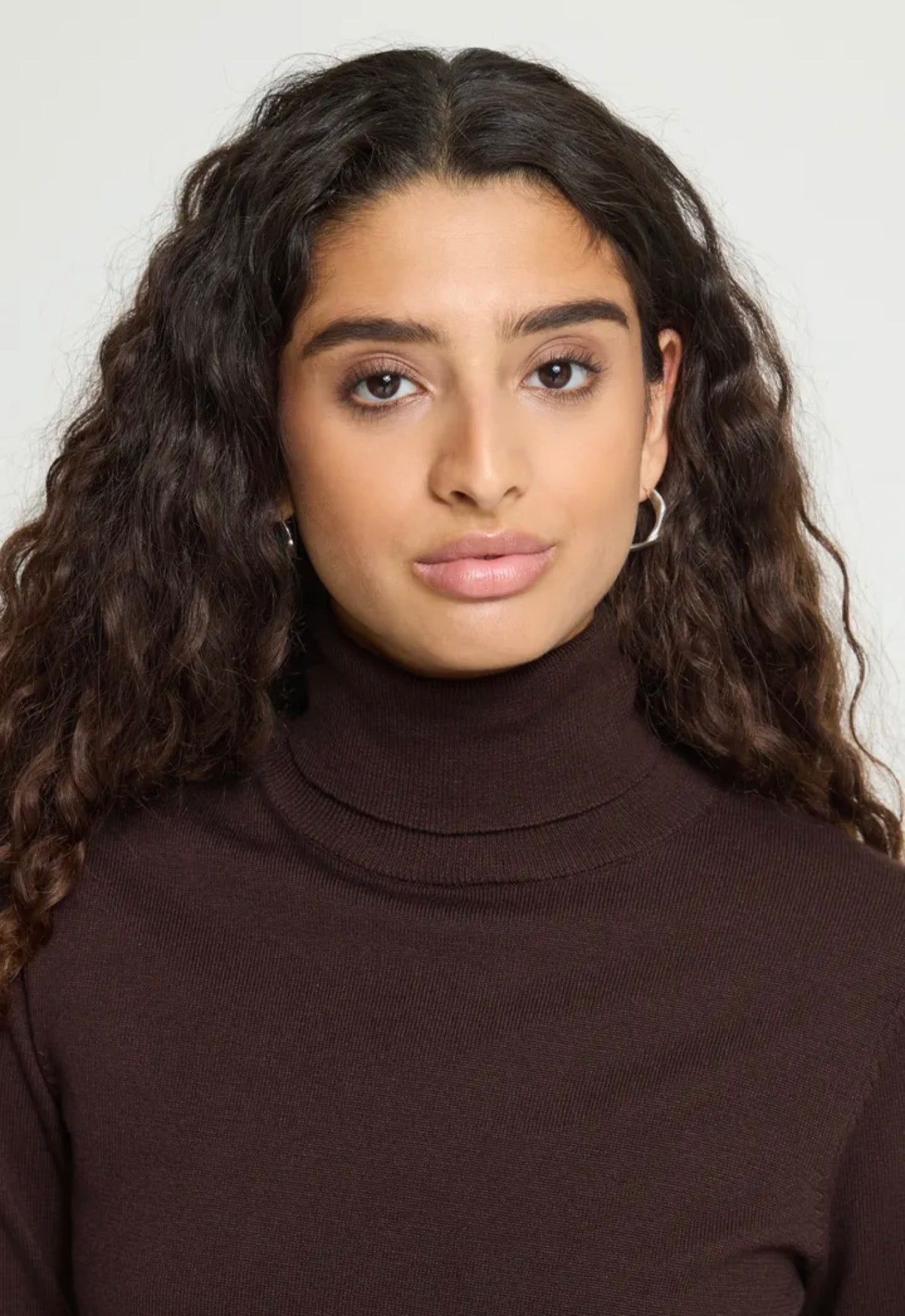 ICHI LULS ROLLNECK LS - CHOCOLATE TORTE