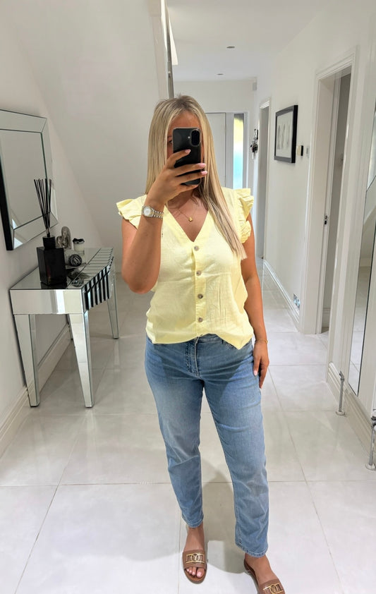 B YOUNG FALAKKA RUFFLE SHIRT 20816604 FLAN