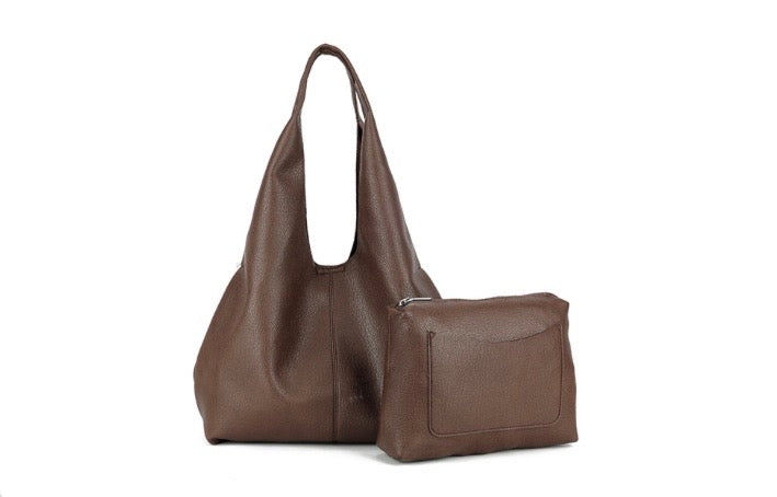 2 PIECE SHOULDER BAG SET - 5 COLOUR CHOICES