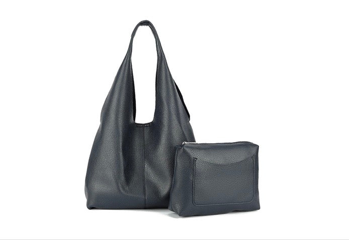 2 PIECE SHOULDER BAG SET - 5 COLOUR CHOICES