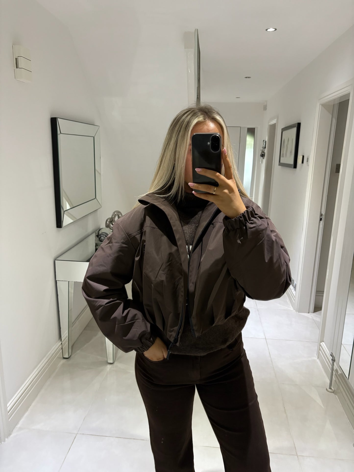 CHELSEY OVERSIZED CHOCOLATE COAT