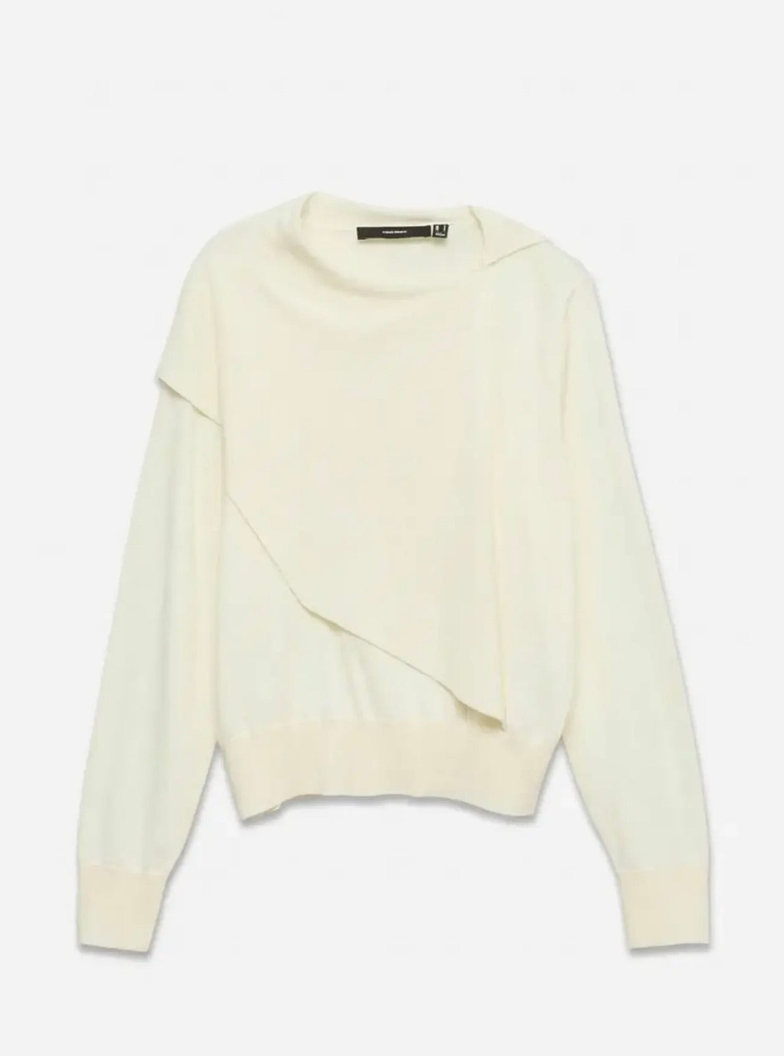 VERO MODA LAURA LS SCARF NECK PULLOVER - BIRCH