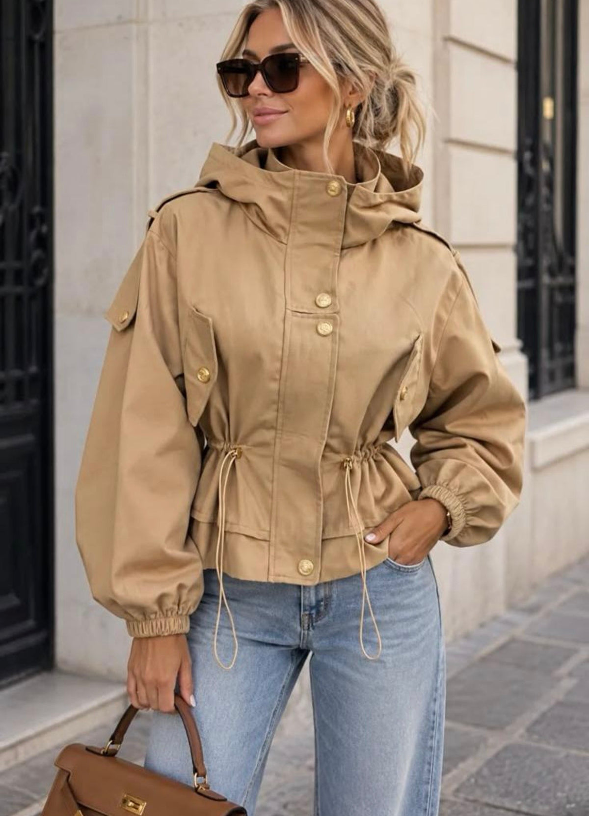 Jessica Jacket (CAMEL COLOUR )
