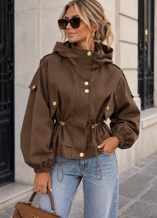 Jessica Jacket (chocolate colour)