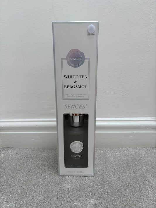 SENCES 300ML Fragrance Reed Diffuser  White Tea & Bergamot