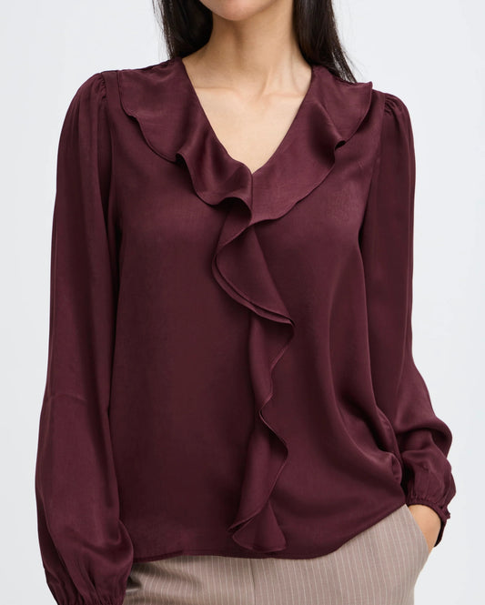 BYOUNG IGOMI BLOUSE PORT ROYALE 20818095