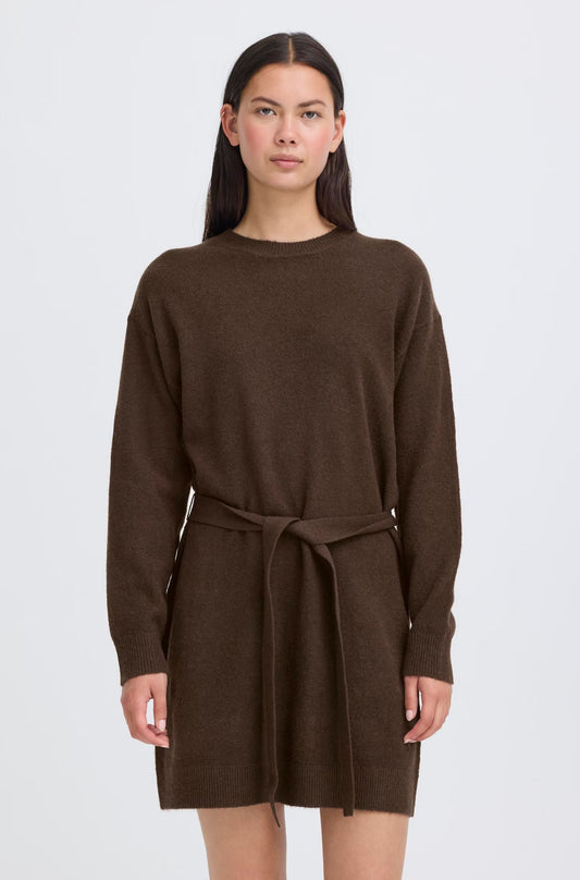 IHDASILA DRESS COFFEE BEAN 20125034