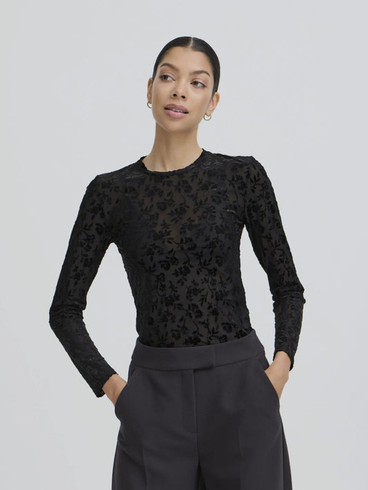 BYOUNG SHIRLEY TOP TRUE BLACK 20818362