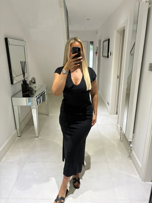 ONLY MARA SS T-SHIRT DRESS BLACK