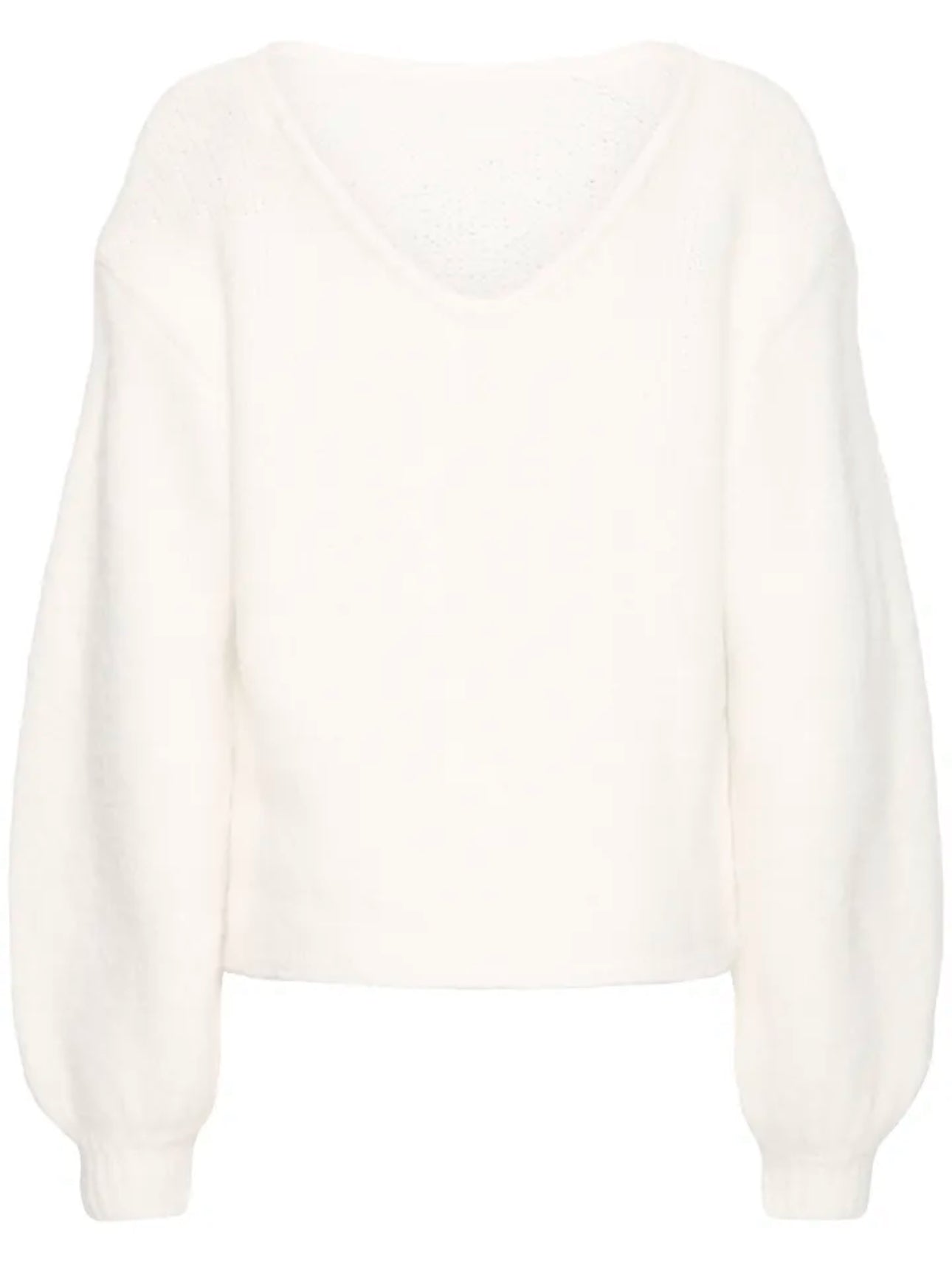 ICHI DABRIA LS JUMPER CLOUD DANCER 20124676