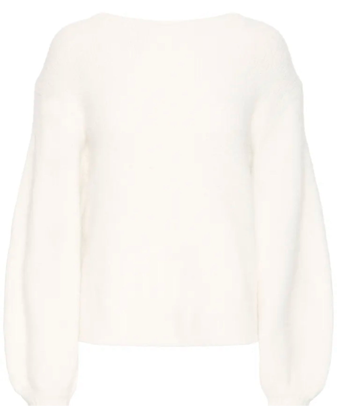 ICHI DABRIA LS JUMPER CLOUD DANCER 20124676