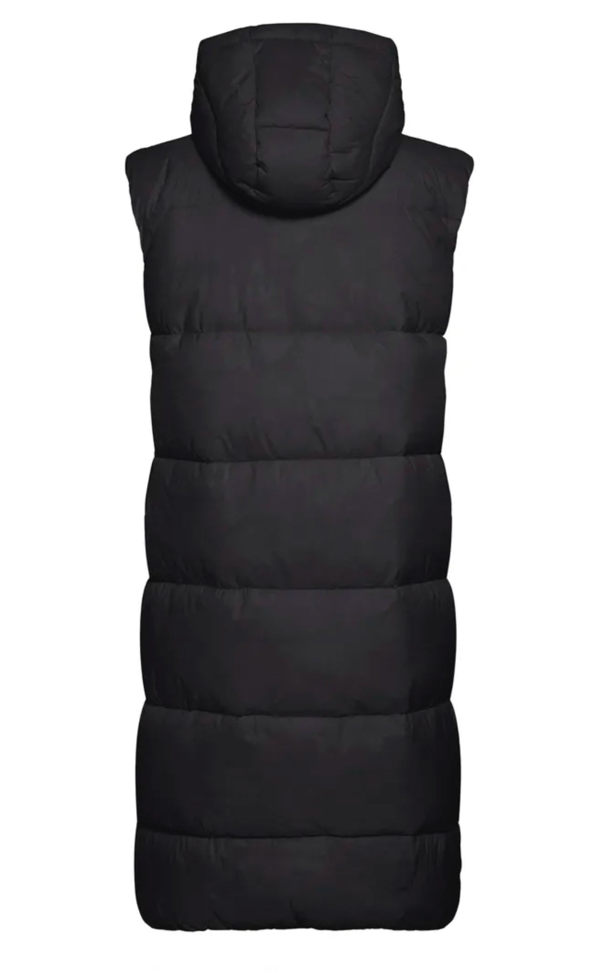 B YOUNG BOMINAX LONG GILET BLACK 20816932 Womenswear