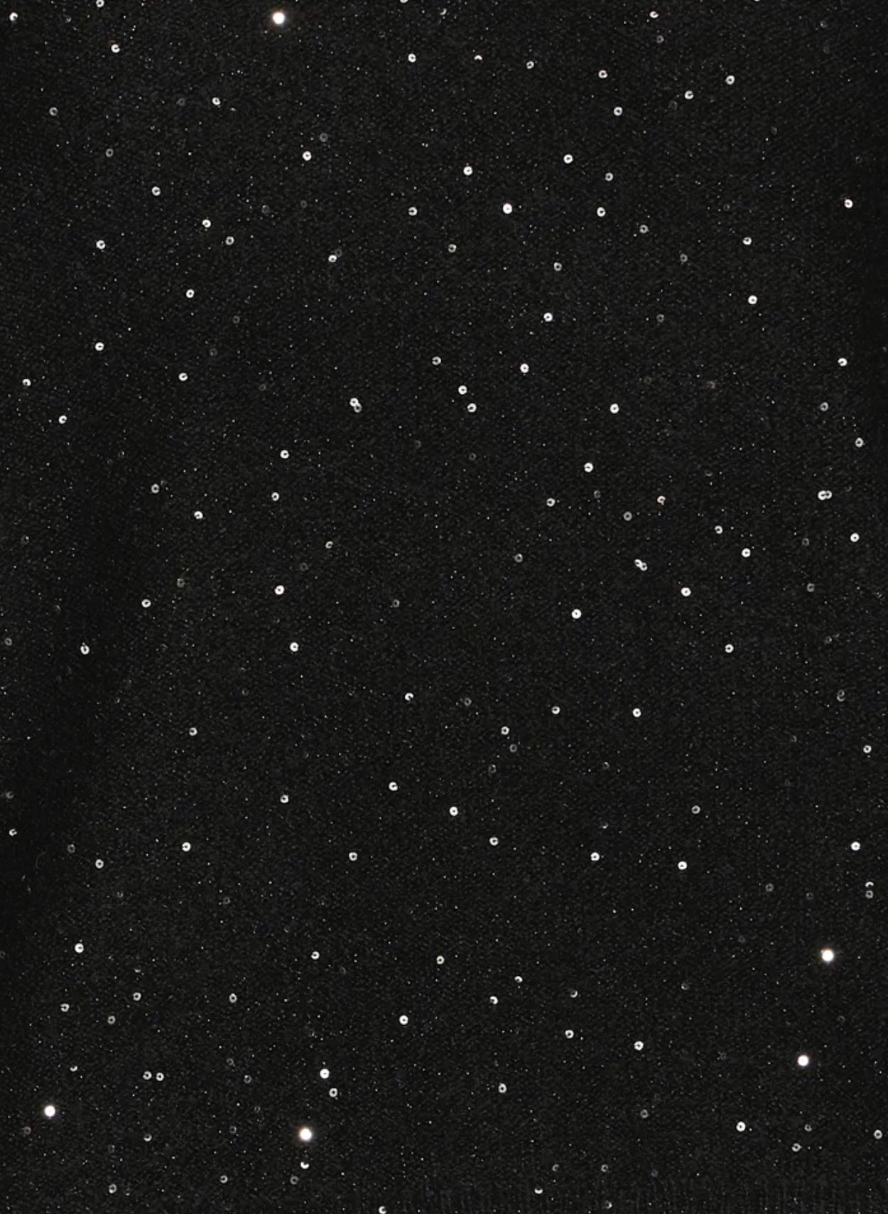 ICHI DAMIAN LS SPARKLE V NECK JUMPER BLACK 20124680