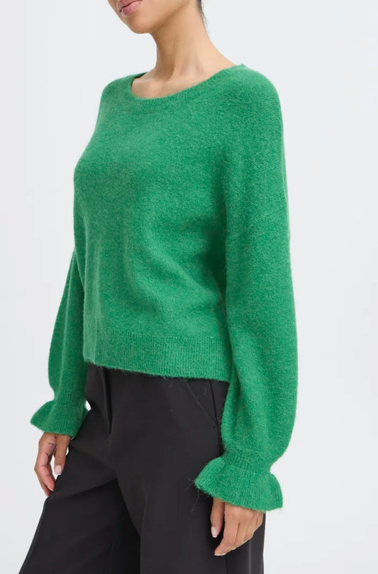 B YOUNG NIMMA FRILL JUMPER LEPRECHAUN 20818393