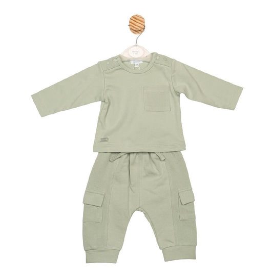MINTINI TOP & TROUSERS SAGE MB6607/MB6607A
