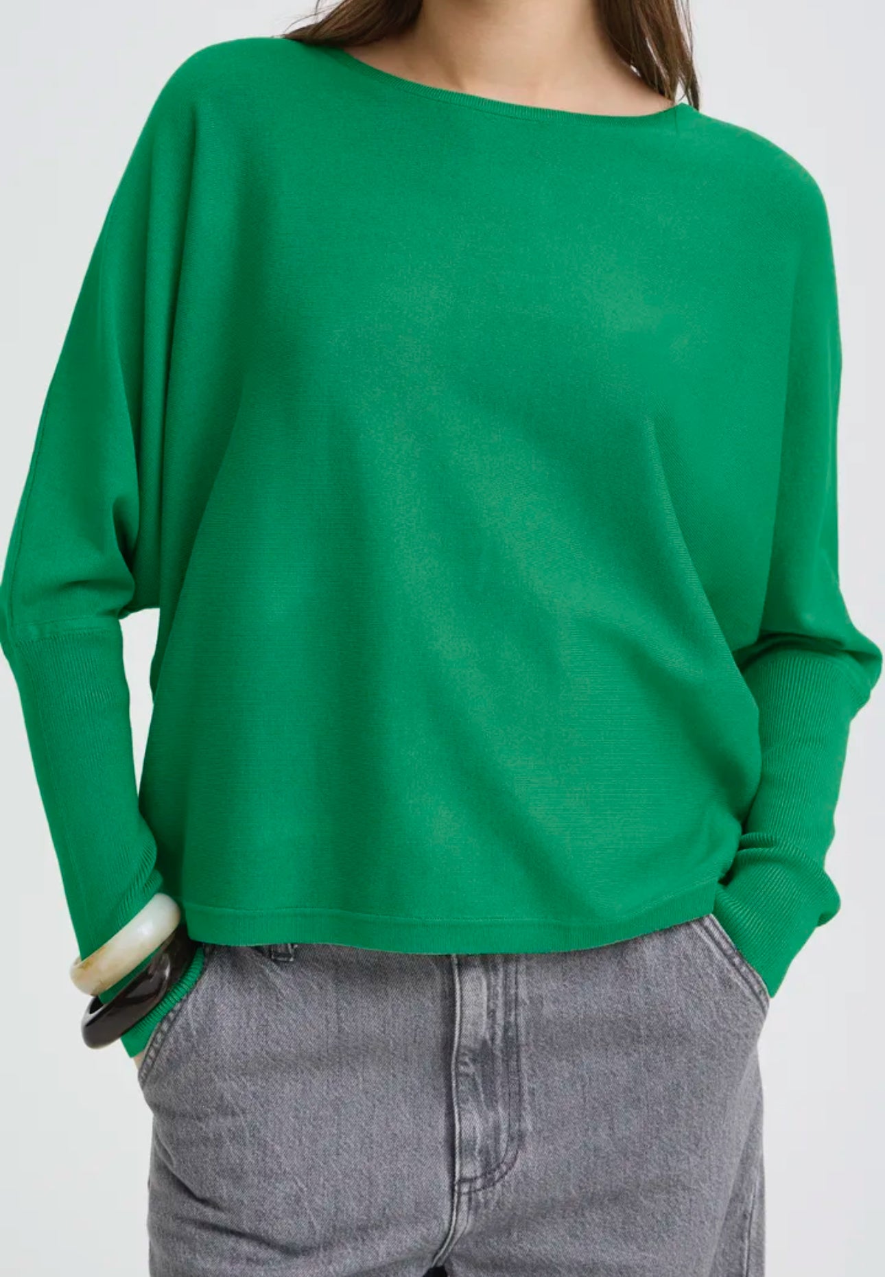 B YOUNG MMORLA BATWING JUMPER 20814389 LEPRECHAUN
