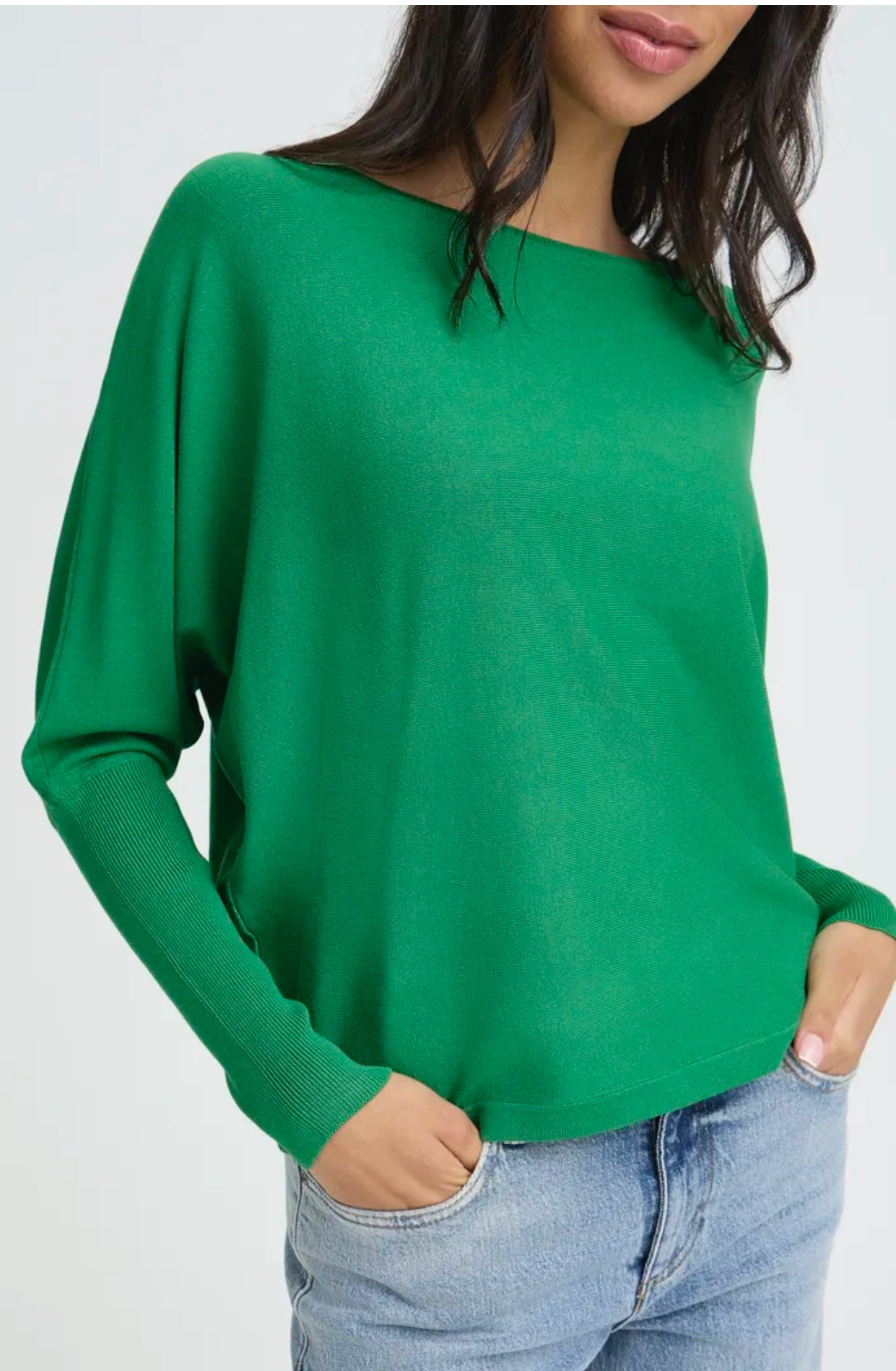B YOUNG MMORLA BATWING JUMPER 20814389 LEPRECHAUN