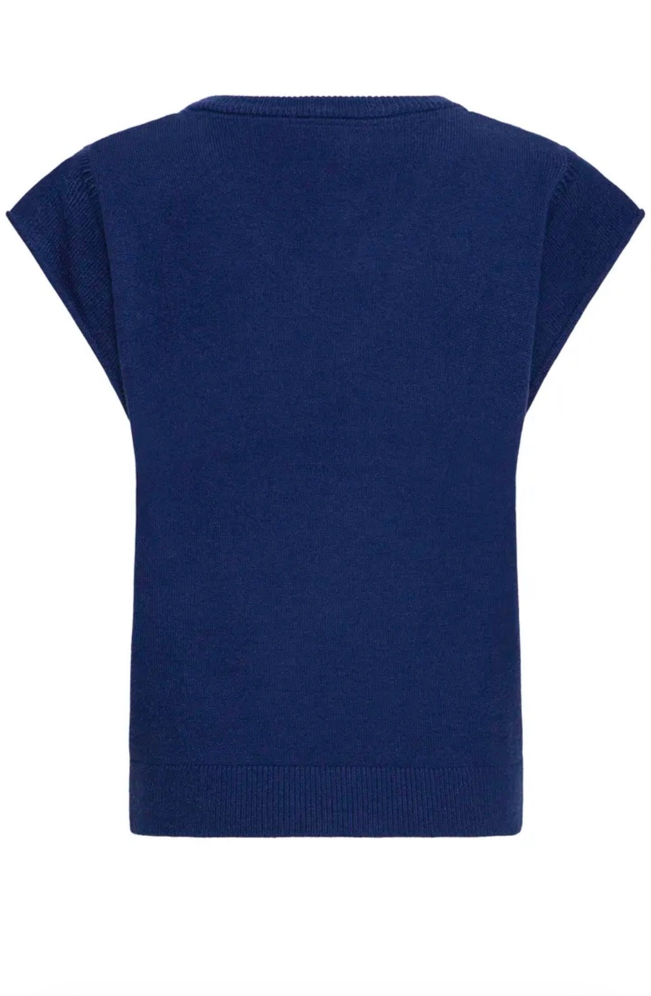 B YOUNG MANINA VEST TOP 20818516 MEDIEVAL BLUE