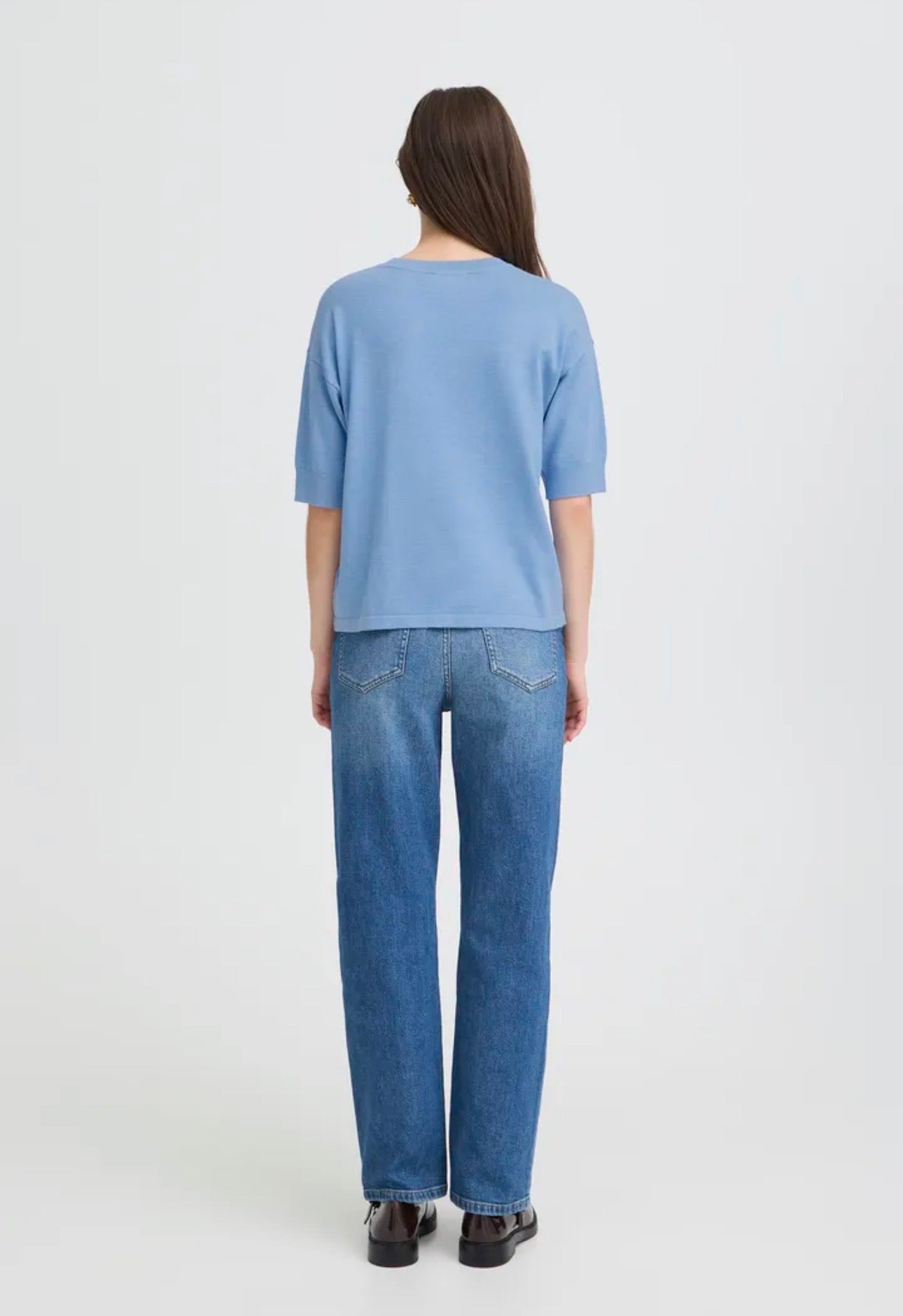 B YOUNG MMORLA TSHIRT 20814397 DELLA ROBBIA BLUE MELANGE