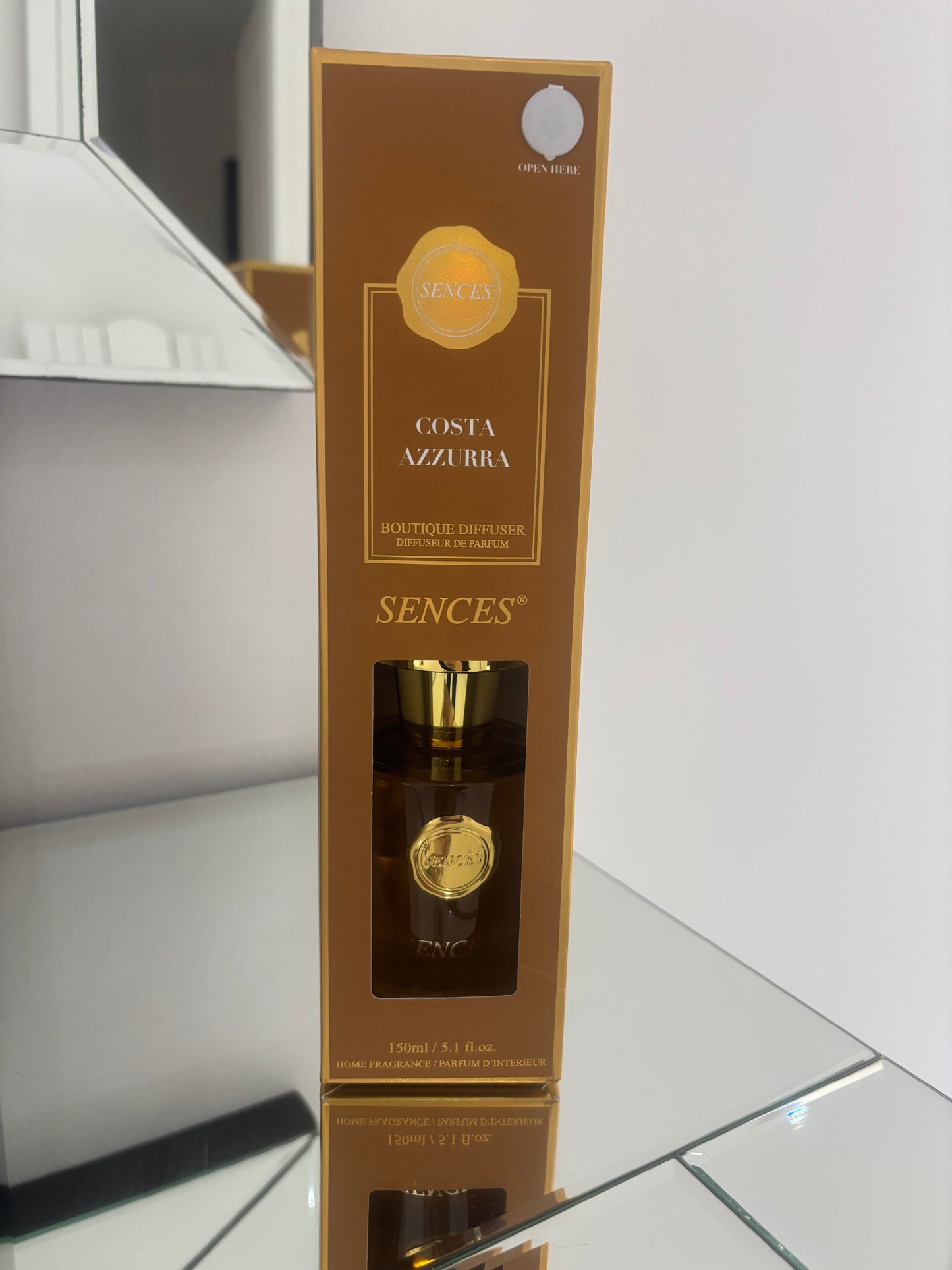 SENCES 150ML Fragrance Reed Diffuser Costa Azzurra