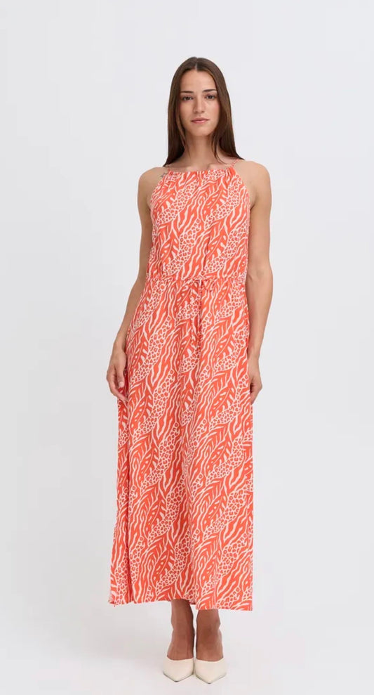 B YOUNG MMJOELLA SLIP DRESS 20818766 NATURE VIBES FIESTA