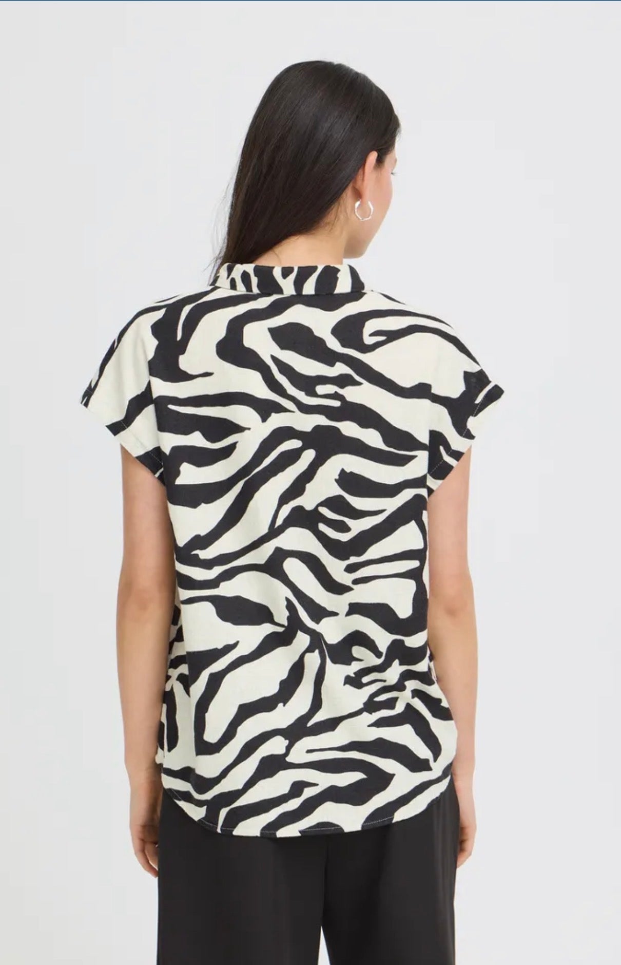 ICHI LINNO SHIRT 20122922 GRAPHIC ANIMAL
