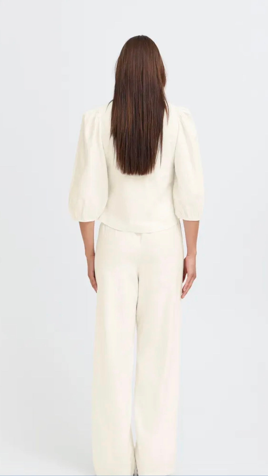B YOUNG FALAKKA PUFF SHIRT 20818822 MARSHMALLOW