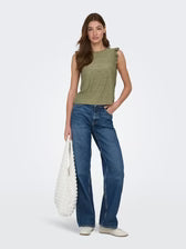 ONLY SMILLA SLEEVELESS FRILL TOP 15371959 MERMAID/ JO SMILLA