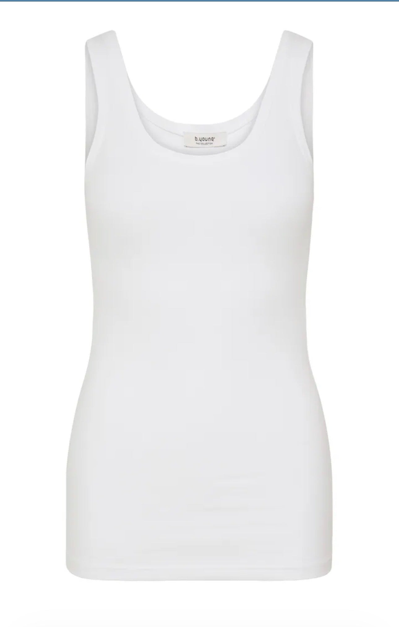 B YOUNG PAMILA VEST TOP 20801991 OPTICAL WHITE
