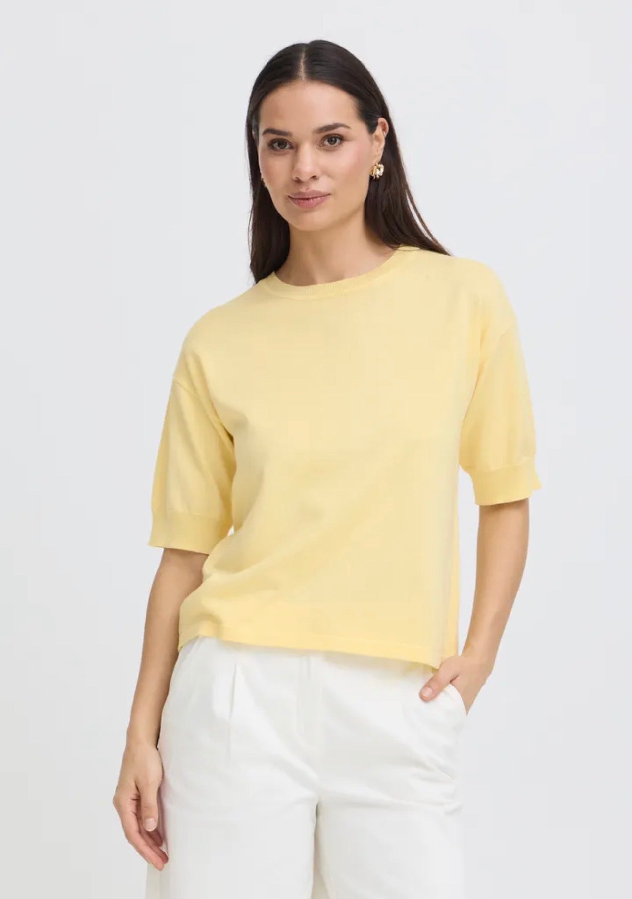 B YOUNG MMORLA TSHIRT 20814397 FLAN YELLOW