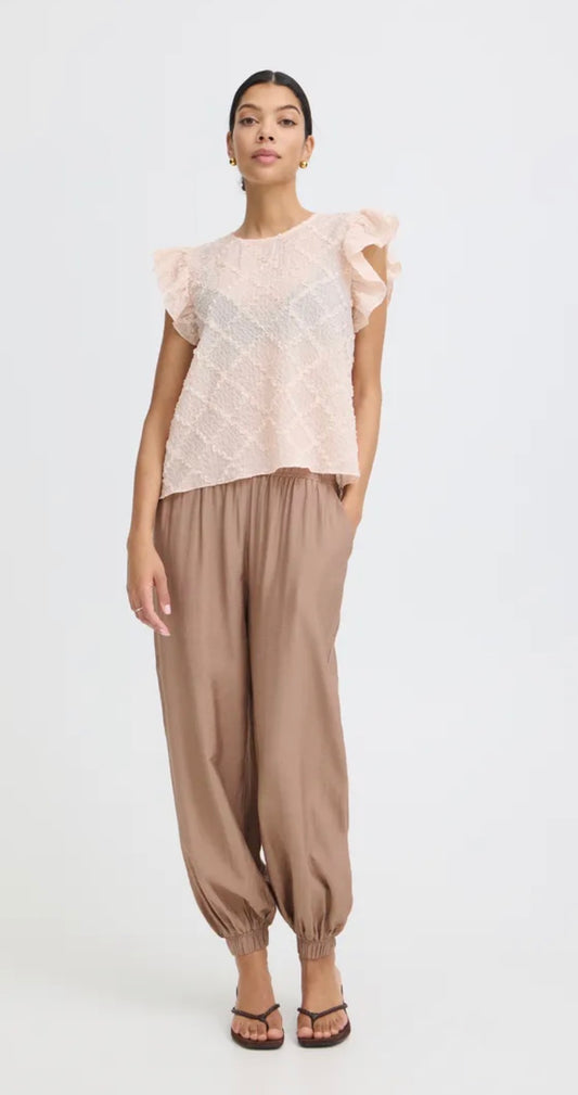B YOUNG JOANNIE BALLOON PANTS 20819216 STUCCO