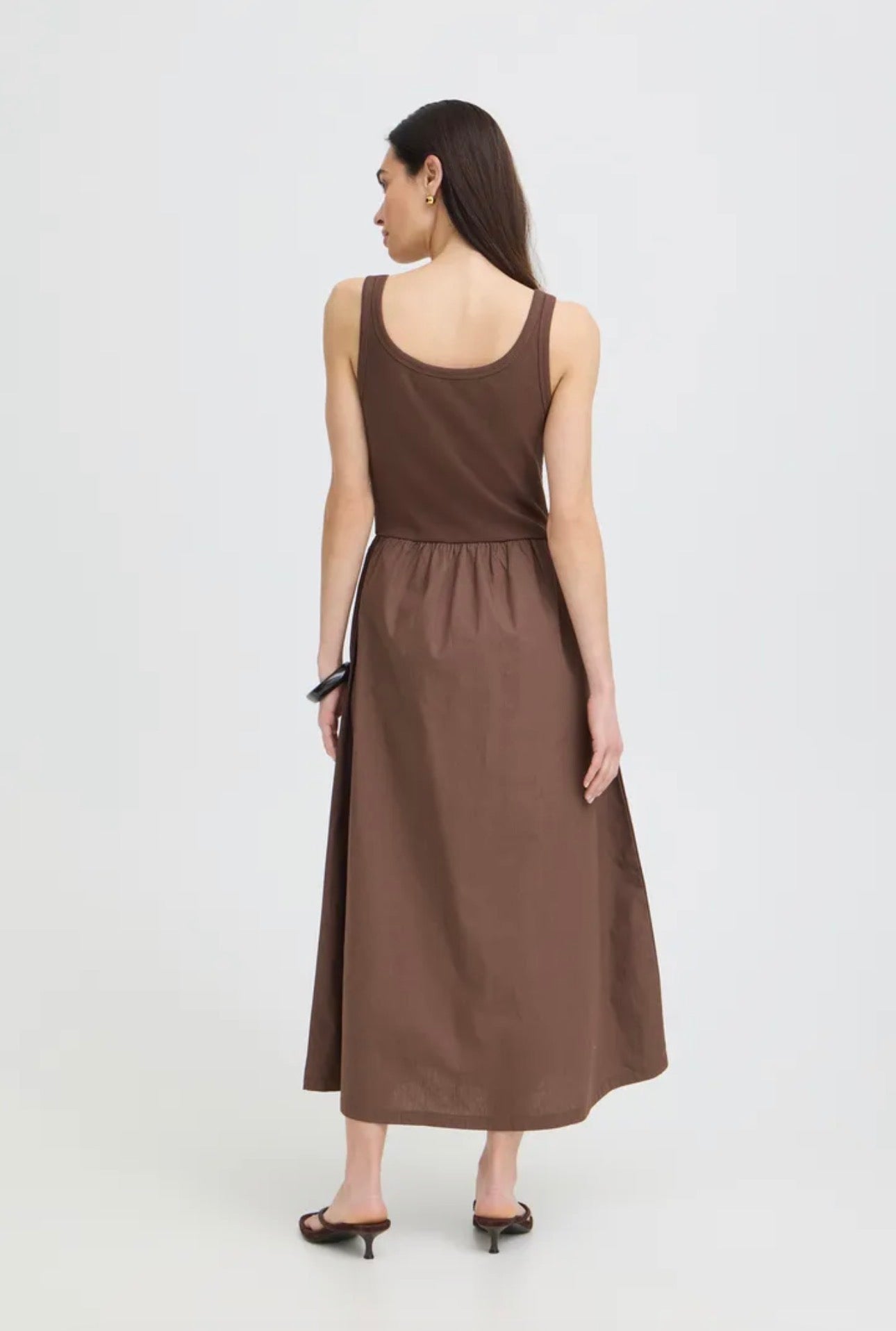 B YOUNG SUNNIA DRESS 20818936 FRENCH ROAST