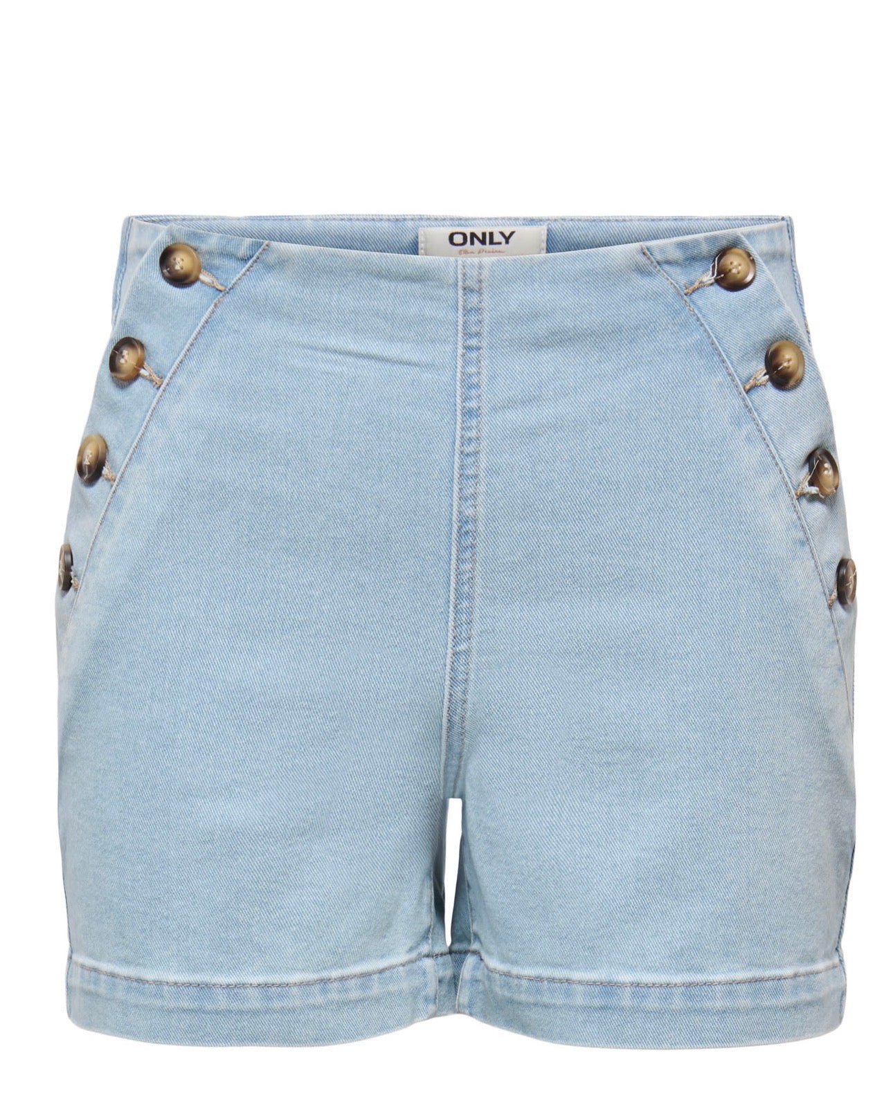 ONLY MADELINE BUTTON HIGH WAIST SHORTS 15372689