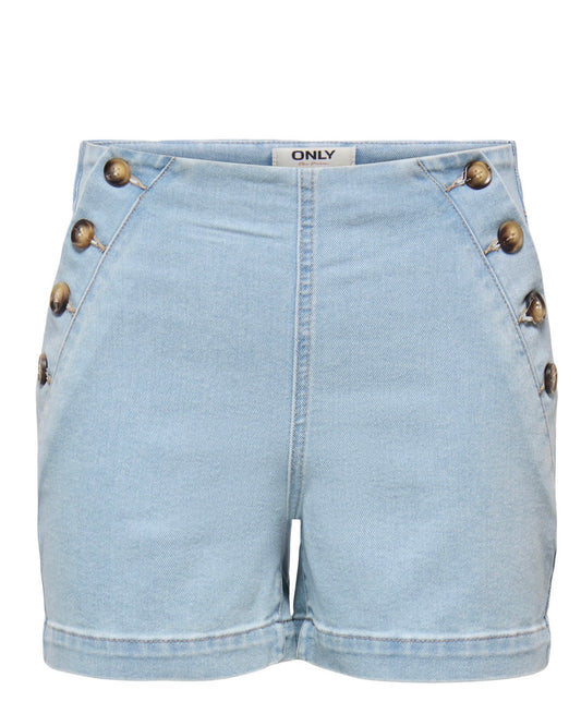 ONLY MADELINE BUTTON HIGH WAIST SHORTS 15372689