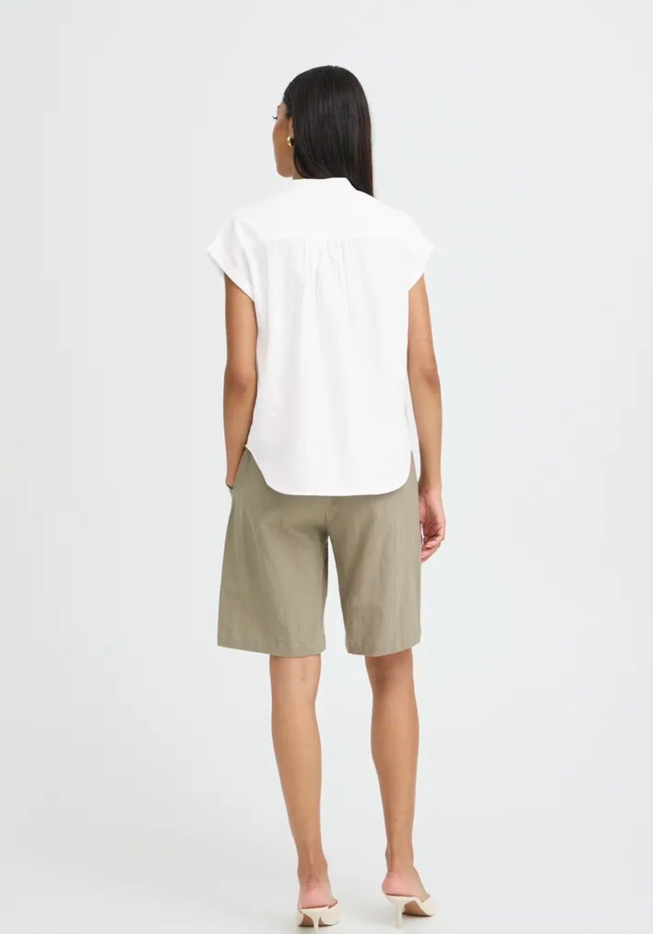 B YOUNG ELLANA SHIRT 20818987 OPTICAL WHITE