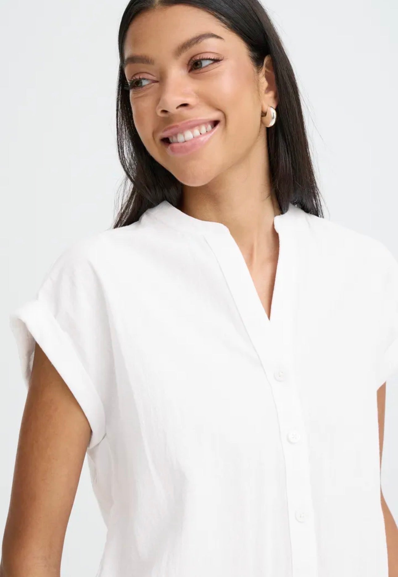 B YOUNG ELLANA SHIRT 20818987 OPTICAL WHITE