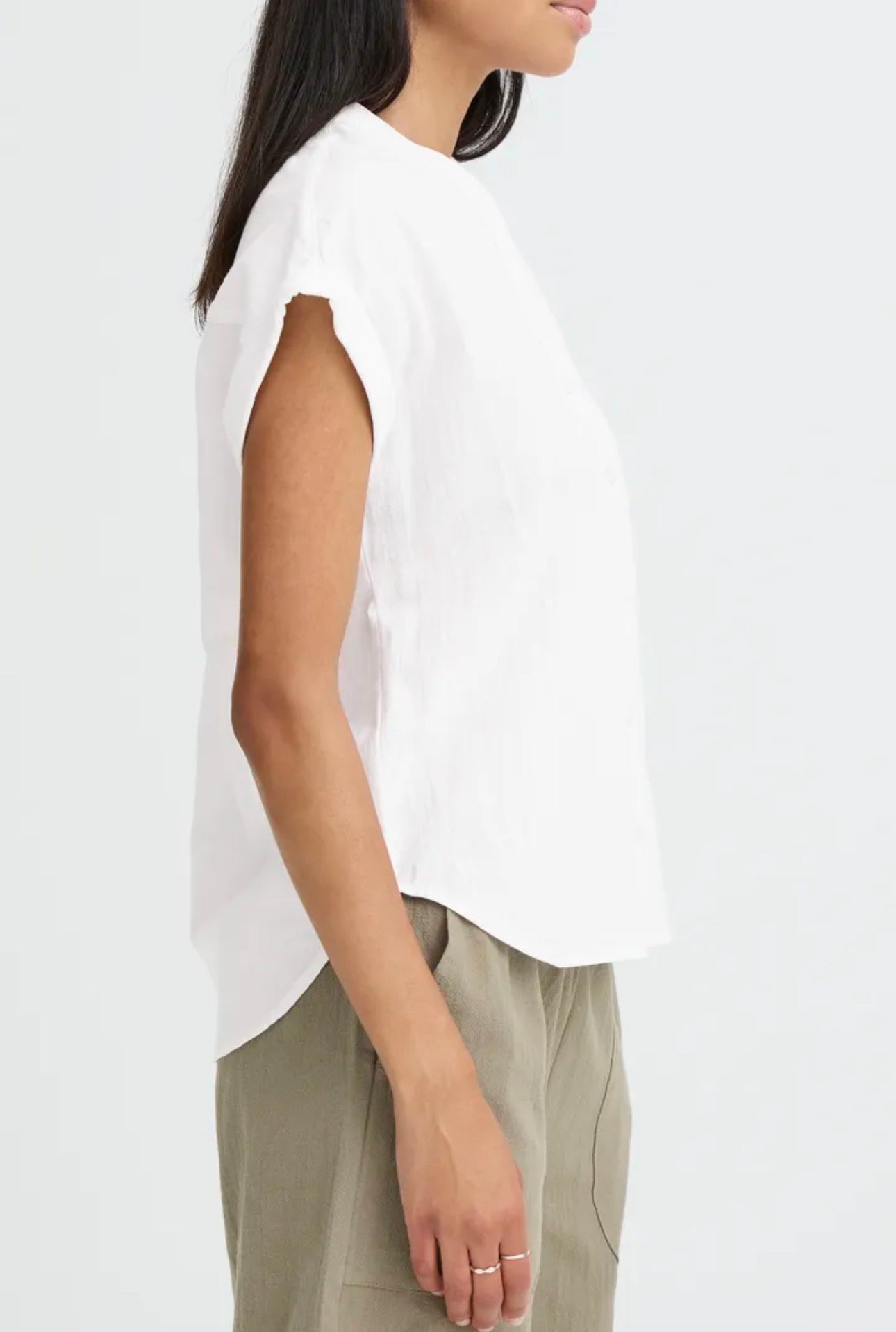B YOUNG ELLANA SHIRT 20818987 OPTICAL WHITE