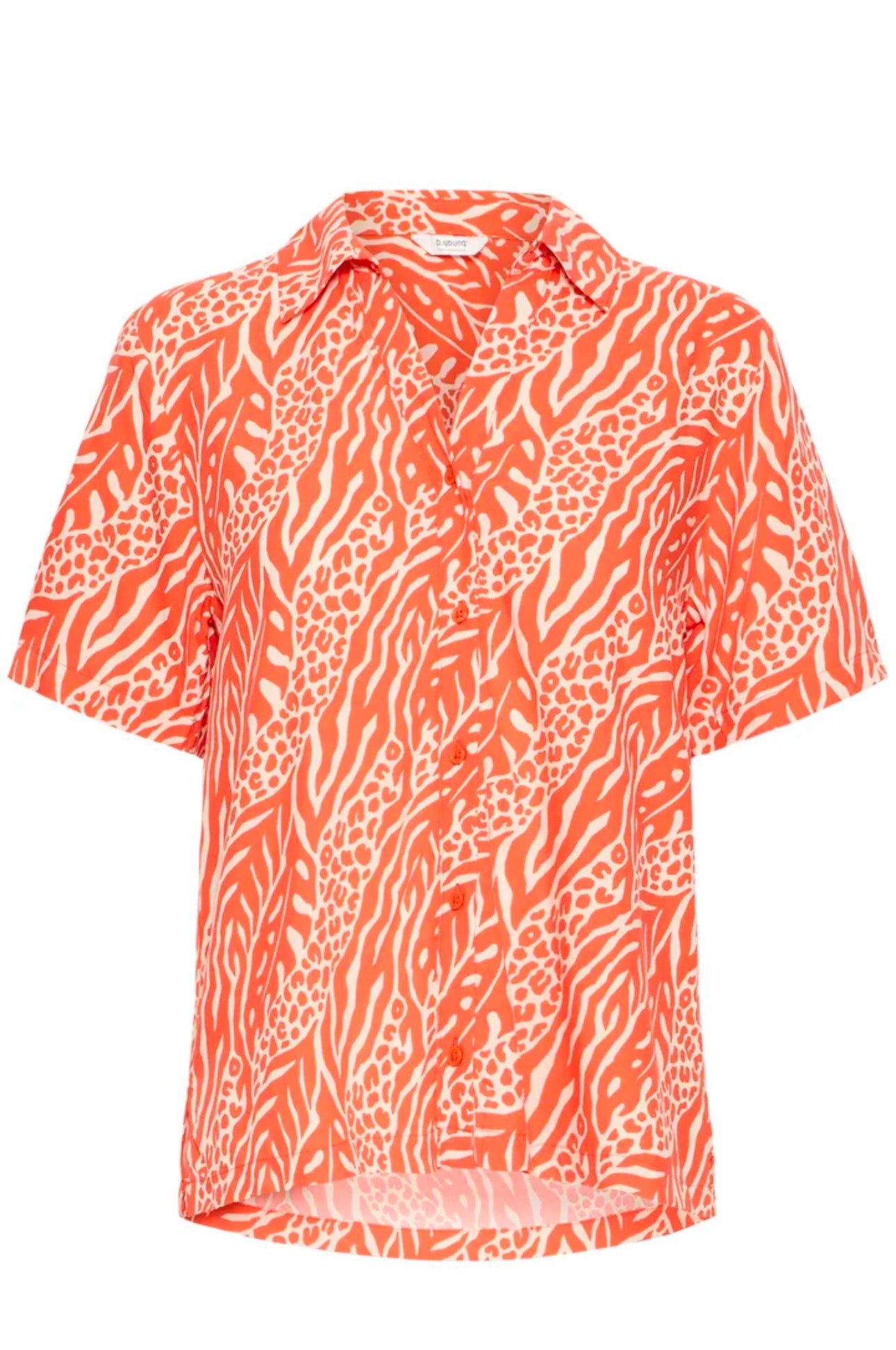 B YOUNG JOELLA SHIRT in NATURE VIBES FIESTA