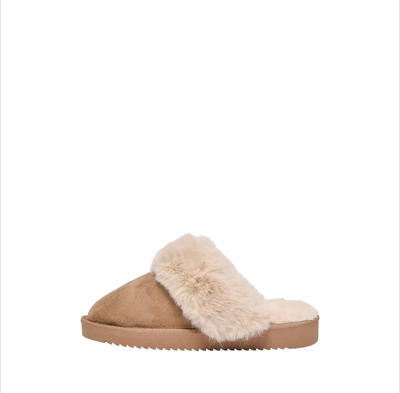 ONLY CATH TEDDY HOMESLIPPER - COGNAC
