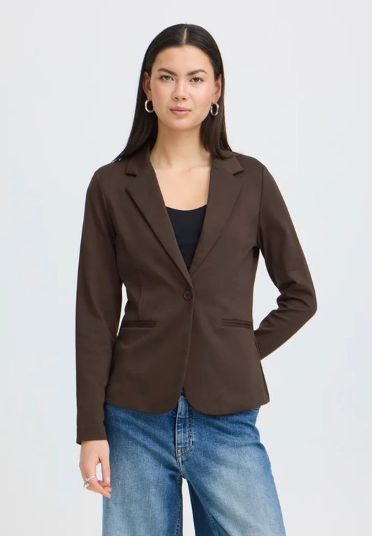 ICHI KATE BLAZER - CHOCOLATE TORTE