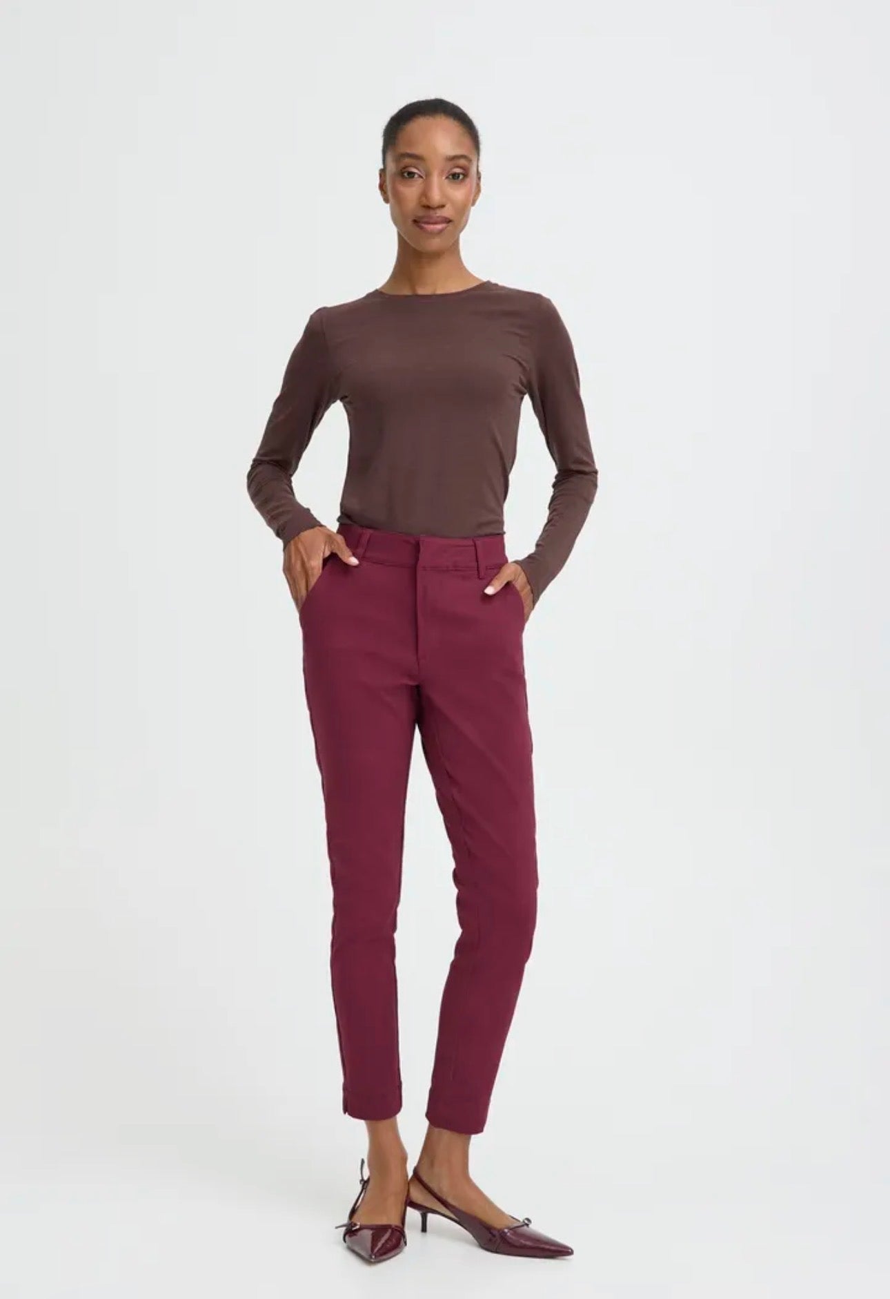 B YOUNG DIXI CHINOS - FIG