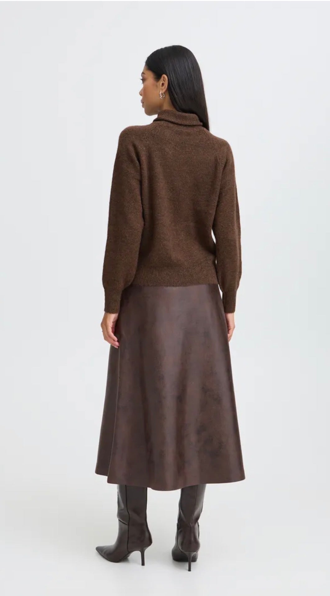 B YOUNG MONNA ROLLNECK - JAVA MELANGE