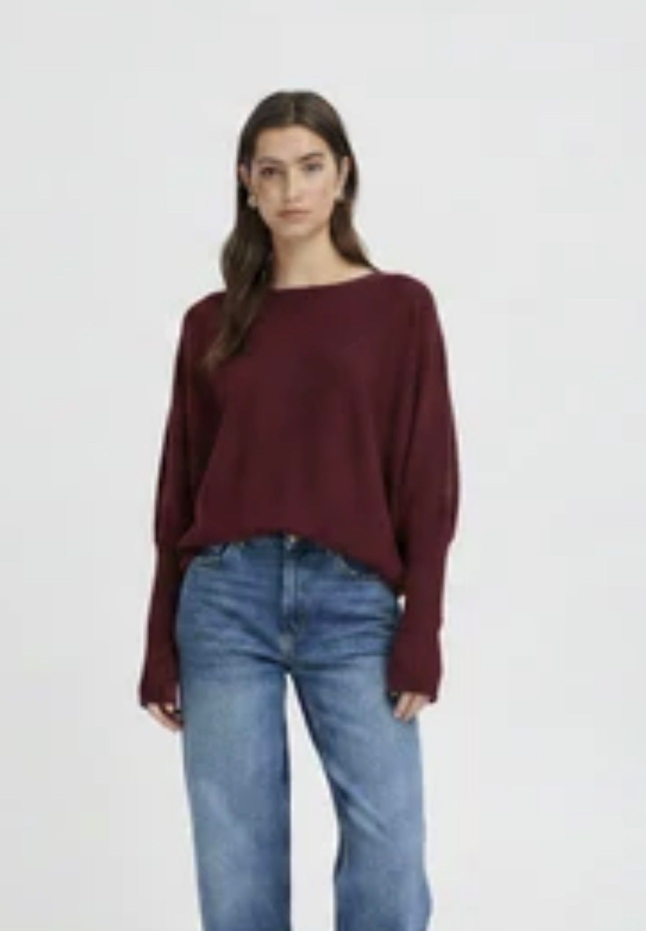 B YOUNG MMORLA BATWING JUMPER - FIG