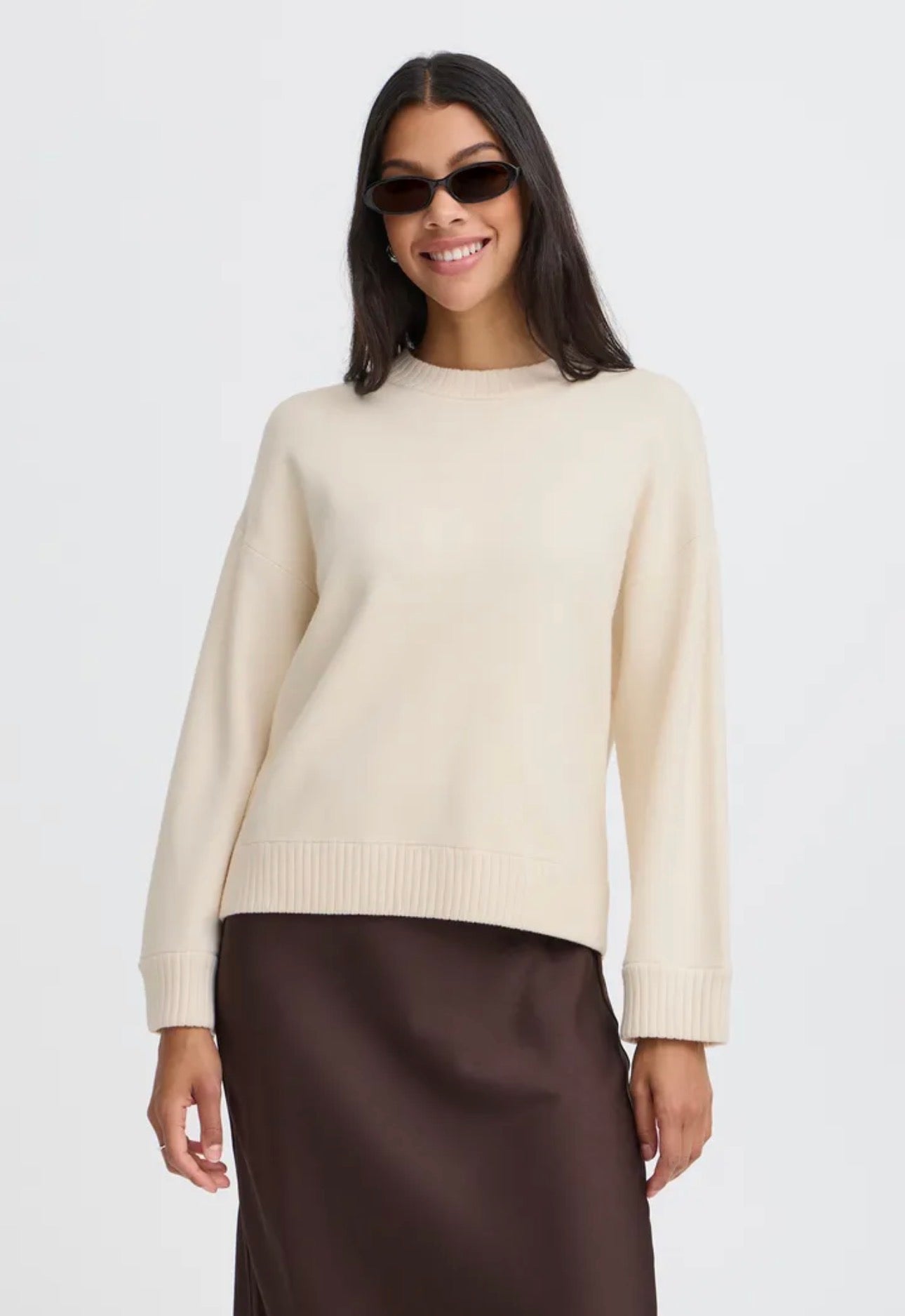 B YOUNG OTARI JUMPER - BIRCH