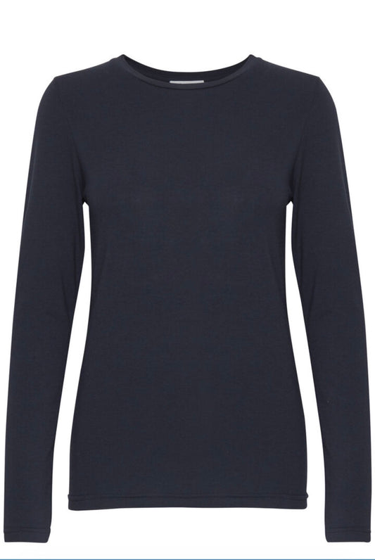 B YOUNG PAMILA LS T-SHIRT - COPENHAGEN NIGHT