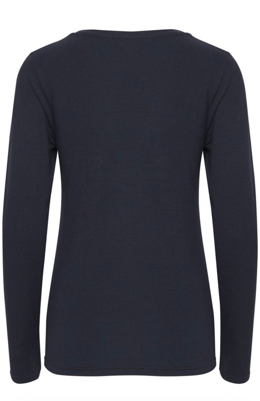 B YOUNG PAMILA LS T-SHIRT - COPENHAGEN NIGHT