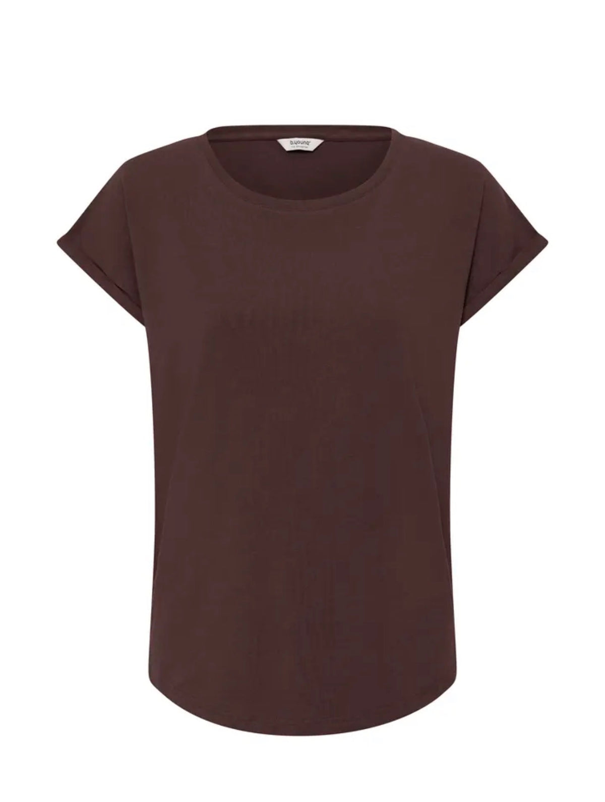 B YOUNG PAMILA SS T-SHIRT - FUDGE