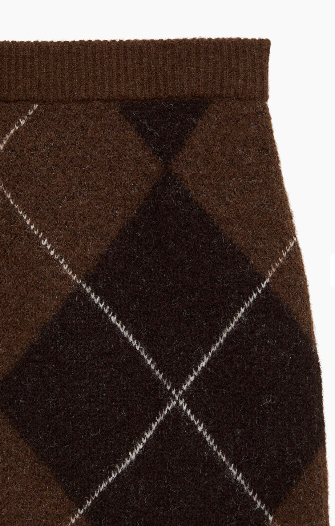 VERO MODA DARLA SHORT SKIRT - CHOCOLATE/COCOA BROWN