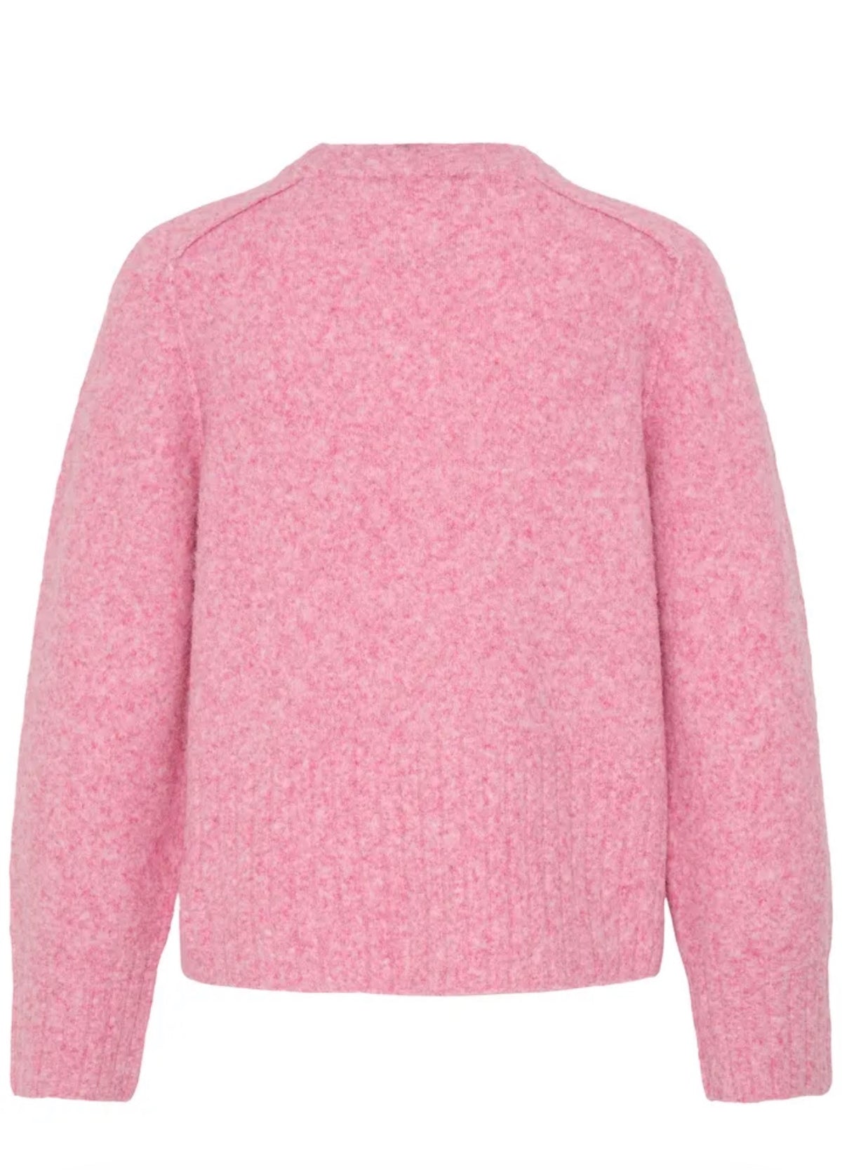 B YOUNG OMEA JUMPER - POLIGNAC PINK MELANGE