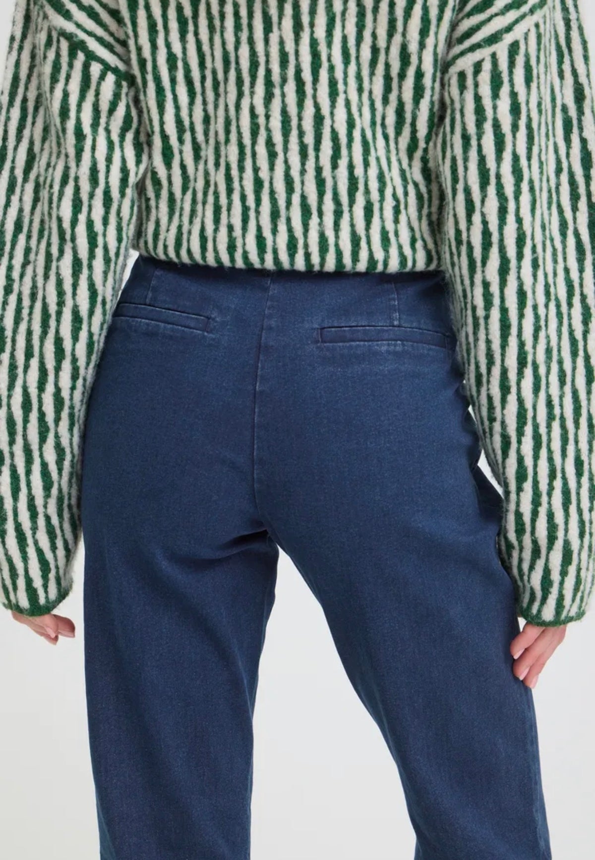 B YOUNG DIXI STRAIGHT JEANS - BLUE DENIM